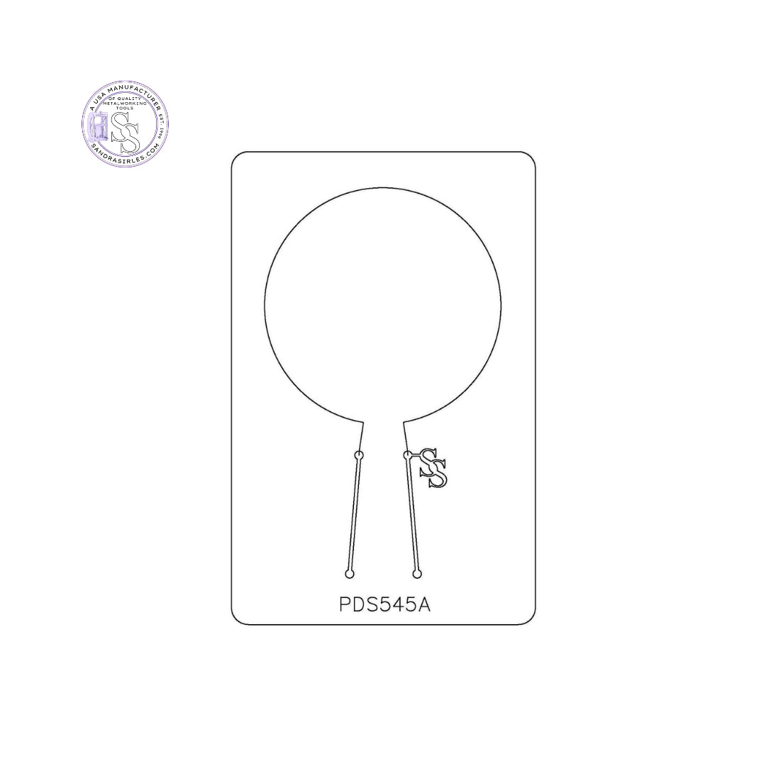 PANCAKE DIE PDS545 SHAPE 45 ROUND 3 1/2”